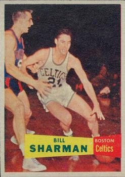 1957-58 Topps #5 Bill Sharman Front