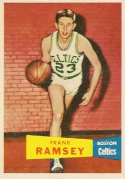 1957-58 Topps #15 Frank Ramsey Front