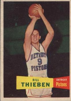 1957-58 Topps #20 Bill Thieben Front