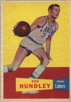 1957-58 Topps #43 Rod Hundley Front