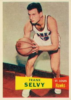 1957-58 Topps #51 Frank Selvy Front
