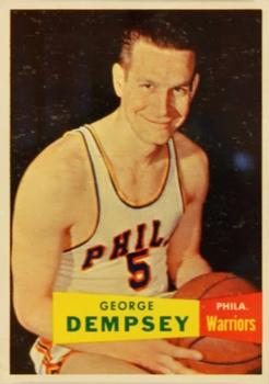 1957-58 Topps #60 George Dempsey Front