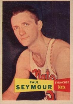1957-58 Topps #72 Paul Seymour Front