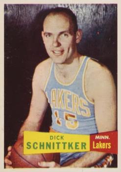 1957-58 Topps #80 Dick Schnittker Front