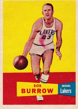 1957-58 Topps #64 Bob Burrow Front