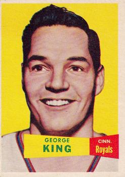1957-58 Topps #6 George King Front