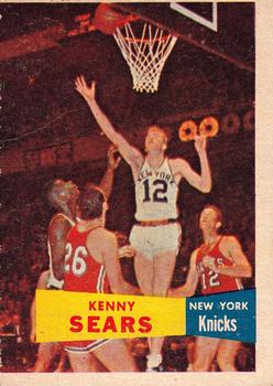 1957-58 Topps #7 Kenny Sears Front