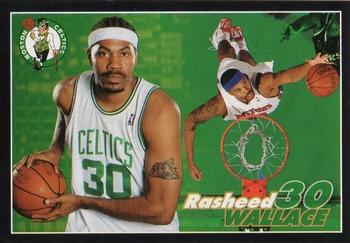 2009-10 Panini NBA Stickers (Brazil/Portuguese) #10 Rasheed Wallace Front
