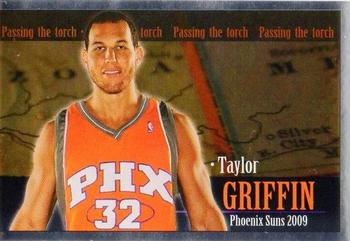 2009-10 Panini NBA Stickers (Brazil/Portuguese) #191 Taylor Griffin Front