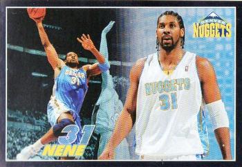 2009-10 Panini NBA Stickers (Brazil/Portuguese) #209 Nene Front