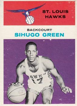 1961-62 Fleer #15 Sihugo Green Front