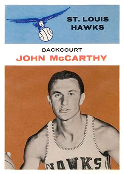 1961-62 Fleer #30 John McCarthy Front