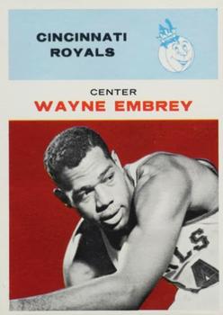 1961-62 Fleer #12 Wayne Embry Front