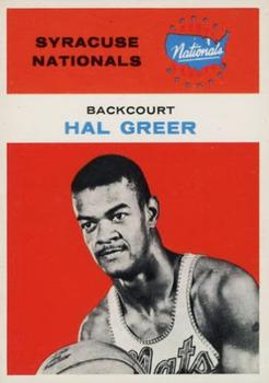 1961-62 Fleer #16 Hal Greer Front