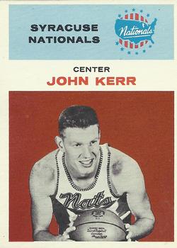 1961-62 Fleer #25 John Kerr Front