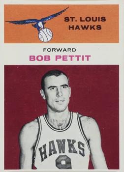 1961-62 Fleer #34 Bob Pettit Front
