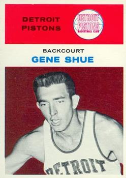 1961-62 Fleer #41 Gene Shue Front