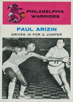 1961-62 Fleer #45 Paul Arizin Front