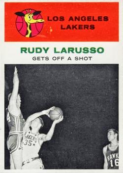 1961-62 Fleer #57 Rudy Larusso Front