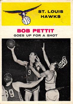 1961-62 Fleer #59 Bob Pettit Front