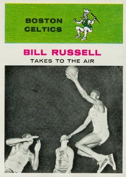 1961-62 Fleer #62 Bill Russell Front