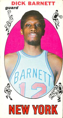 1969-70 Topps #18 Dick Barnett Front