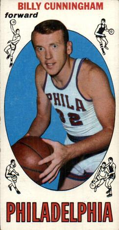 1969-70 Topps #40 Billy Cunningham Front