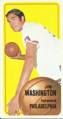 1970-71 Topps #14 Jim Washington Front