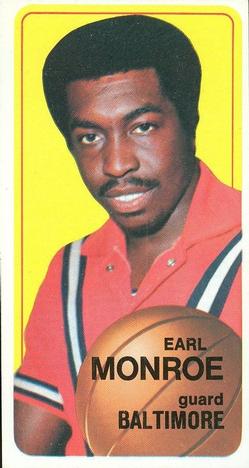 1970-71 Topps #20 Earl Monroe Front