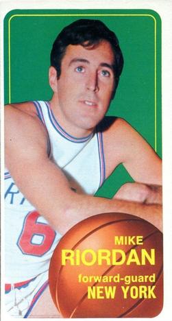 1970-71 Topps #26 Mike Riordan Front