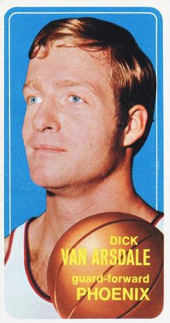 1970-71 Topps #45 Dick Van Arsdale Front