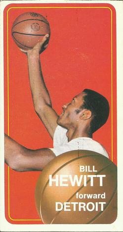 1970-71 Topps #56 Bill Hewitt Front