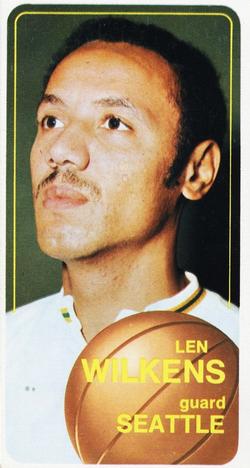 1970-71 Topps #80 Len Wilkens Front