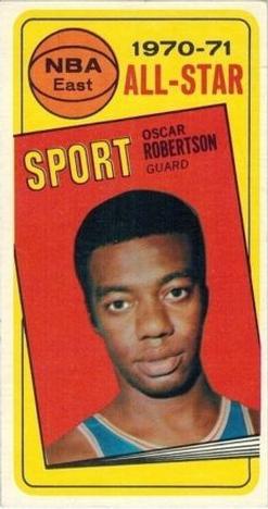 1970-71 Topps #114 Oscar Robertson Front
