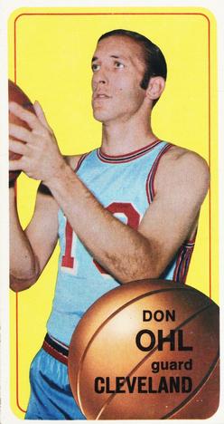 1970-71 Topps #128 Don Ohl Front