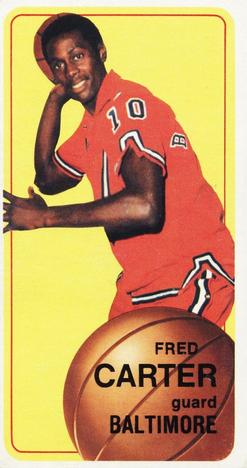 1970-71 Topps #129 Fred Carter Front