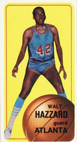 1970-71 Topps #134 Walt Hazzard Front