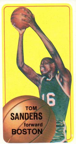 1970-71 Topps #163 Tom Sanders Front