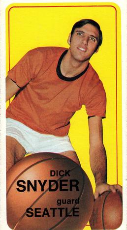1970-71 Topps #64 Dick Snyder Front