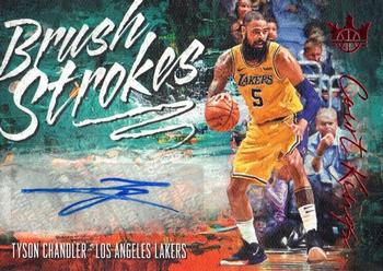 2018-19 Panini Court Kings - Brush Strokes Ruby #BR-TCH Tyson Chandler Front
