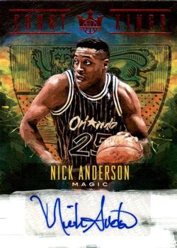 2018-19 Panini Court Kings - Court Kings Autographs Ruby #CK-NAN Nick Anderson Front