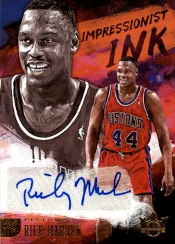 2018-19 Panini Court Kings - Impressionist Ink #II-RMH Rick Mahorn Front