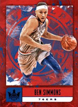 2018-19 Panini Court Kings - Sapphire #58 Ben Simmons Front