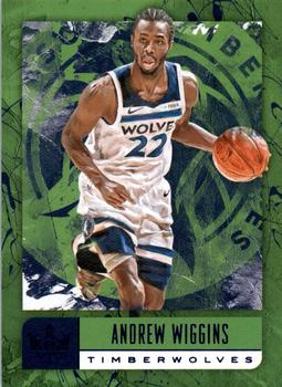 2018-19 Panini Court Kings - Sapphire #82 Andrew Wiggins Front