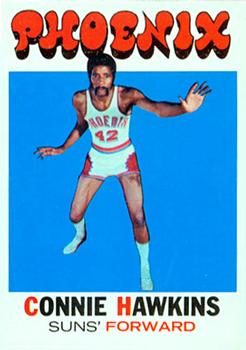 1971-72 Topps #105 Connie Hawkins Front