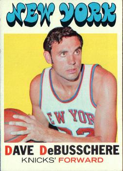 1971-72 Topps #107 Dave DeBusschere Front