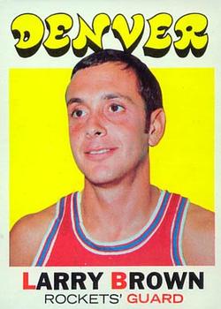 1971-72 Topps #152 Larry Brown Front