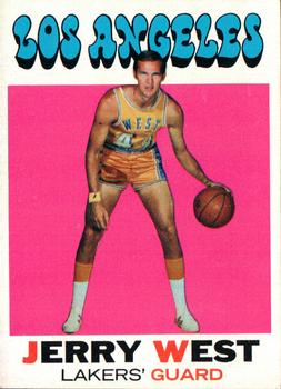 1971-72 Topps #50 Jerry West Front