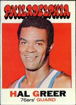 1971-72 Topps #60 Hal Greer Front