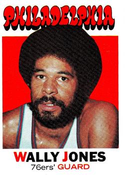 1971-72 Topps #42 Wally Jones Front